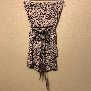 Mini strapless dress ... can fit as a shirt
